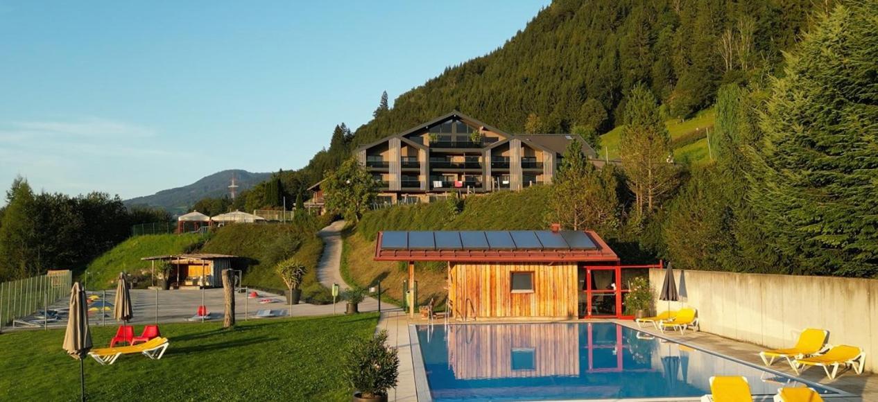 Weitenmoos Panorama Apart&Rooms Sankt Johann im Pongau Buitenkant foto